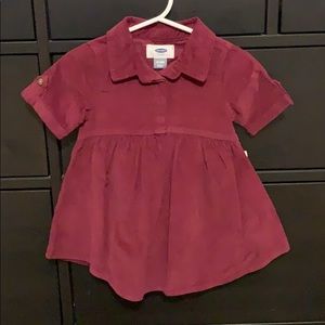 Girls Corduroy Dress Sz 12-18m